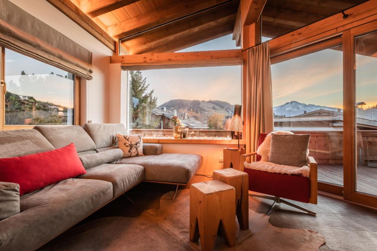 Loewen Chalets เซเฟลด์ อิน ทิโรล ภายนอก รูปภาพ