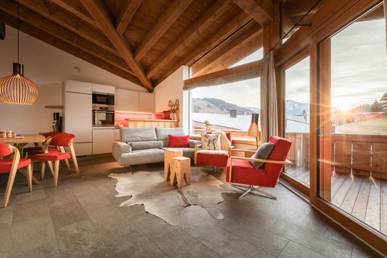 Loewen Chalets เซเฟลด์ อิน ทิโรล ภายนอก รูปภาพ